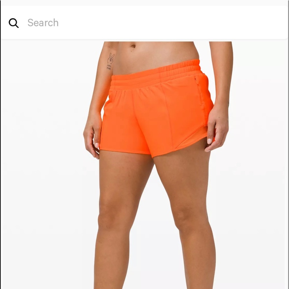 lululemon hotty hot shorts